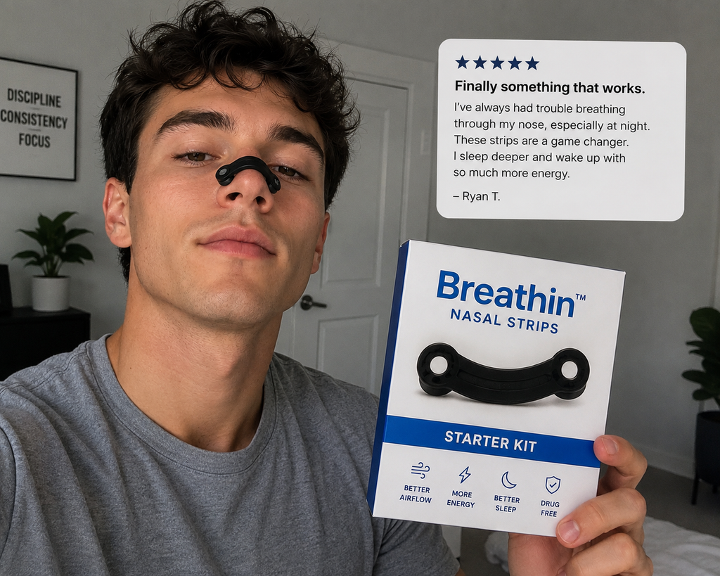     Breathin™ Nasal Strips | Breathe Better Instantly